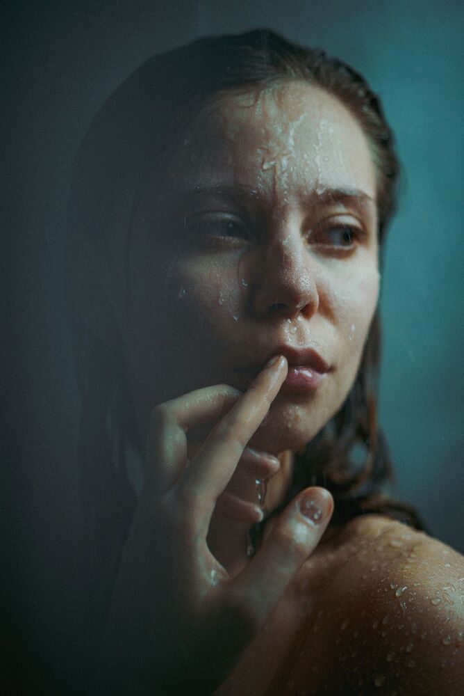 Cold water. Self Portraits. (5)
