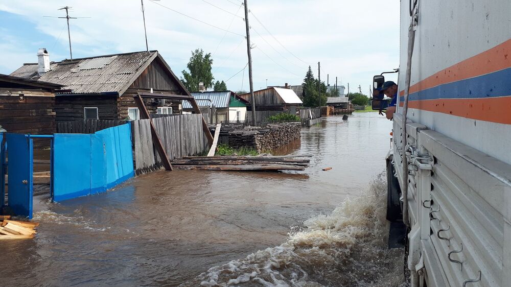 Тулун. Зона затопления. (8)