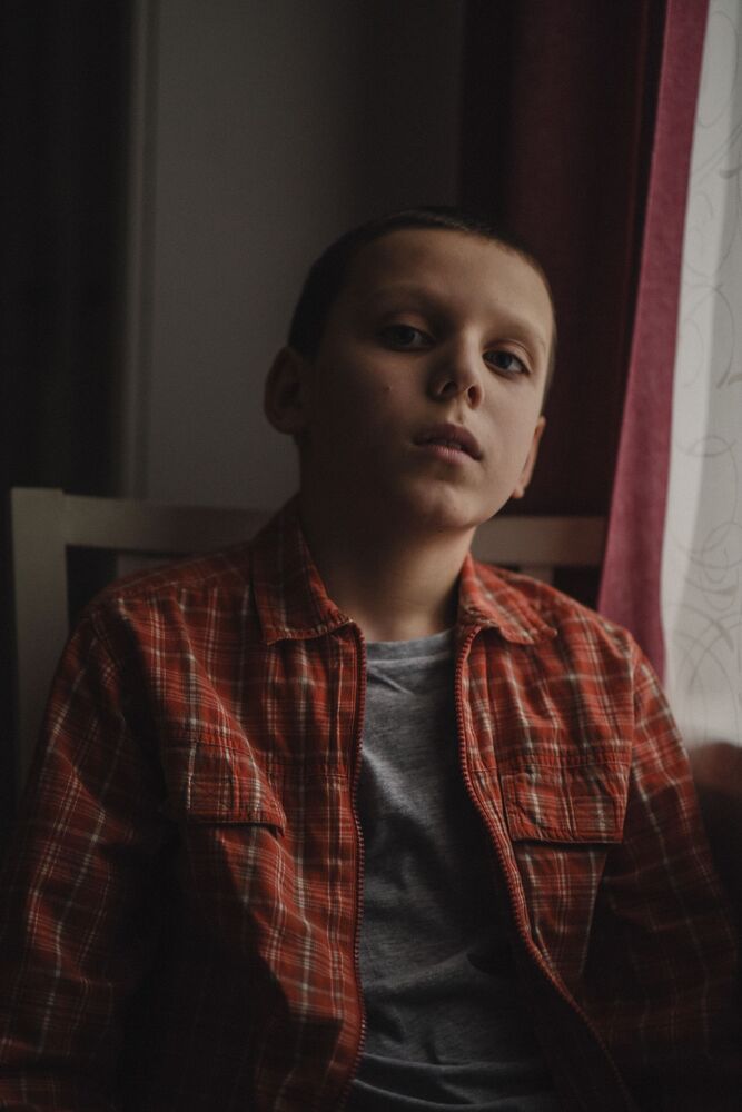 Зимний вечер брата и сёстры (3)