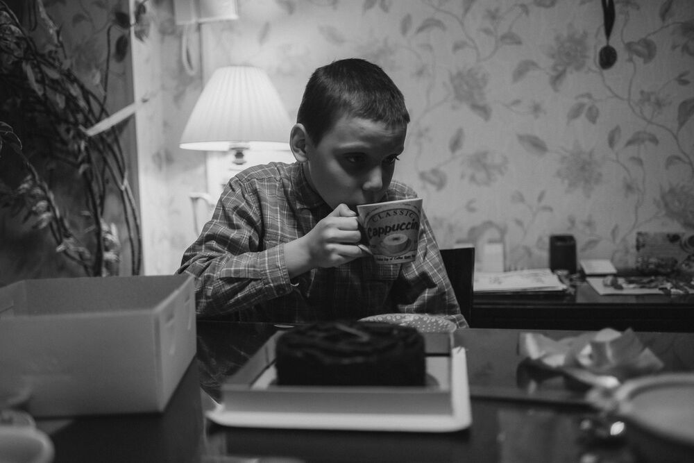Зимний вечер брата и сёстры (6)