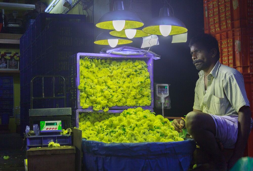 Street flower vendors (2)