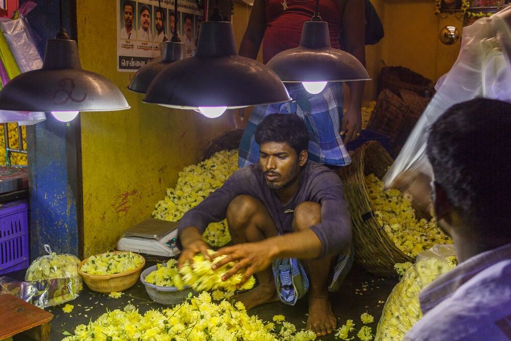 Street flower vendors (5)