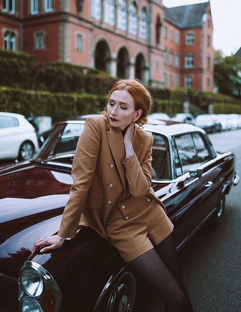 Girl with a car (2)