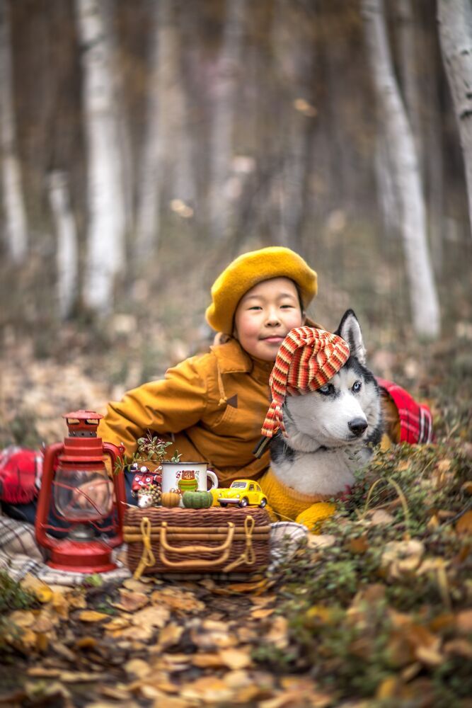 Осенняя Хаски Бэлла (7)