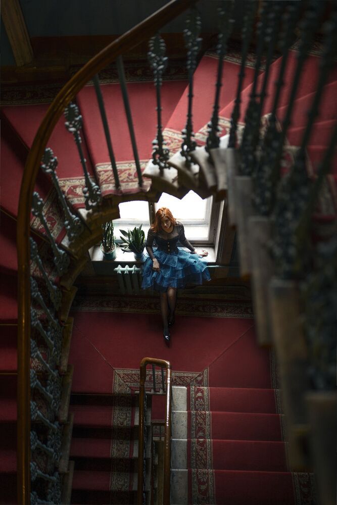 on the stairs (2)