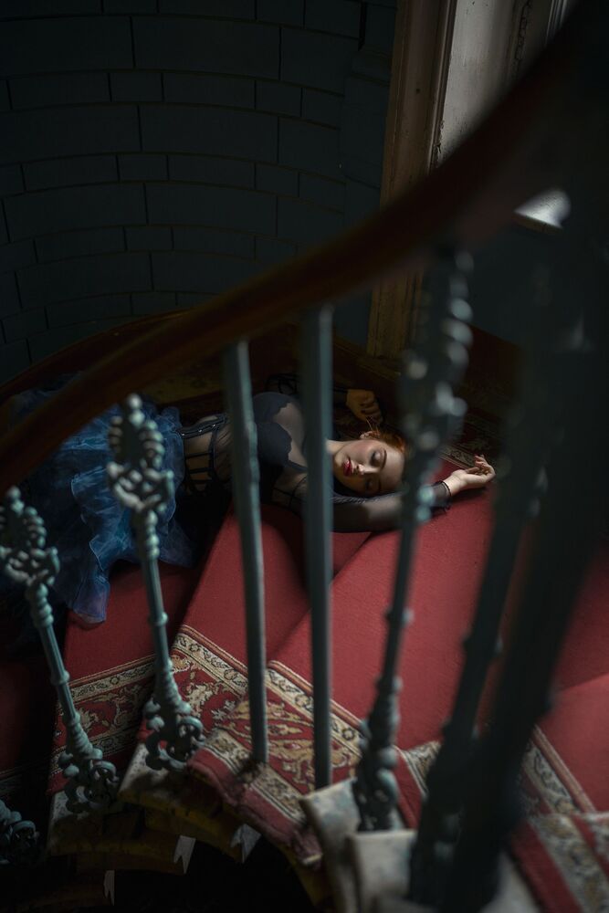 on the stairs (3)