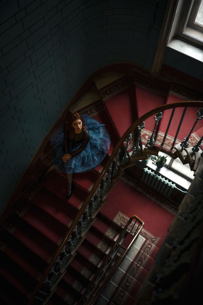 on the stairs (4)