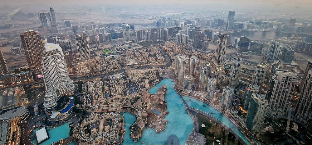 Dubai and sunset (5)