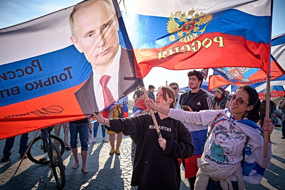 Tel Aviv. Support to Russia. (4)