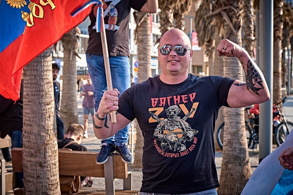 Tel Aviv. Support to Russia. (8)
