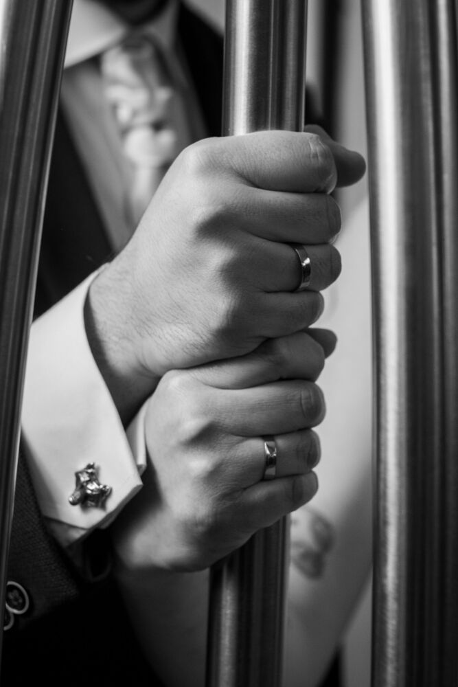 B&W - Subway Wedding Session (3)