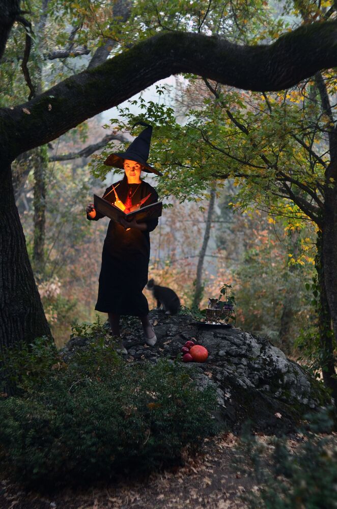 Лесная ведьмочка...   The Forest witch... (9)