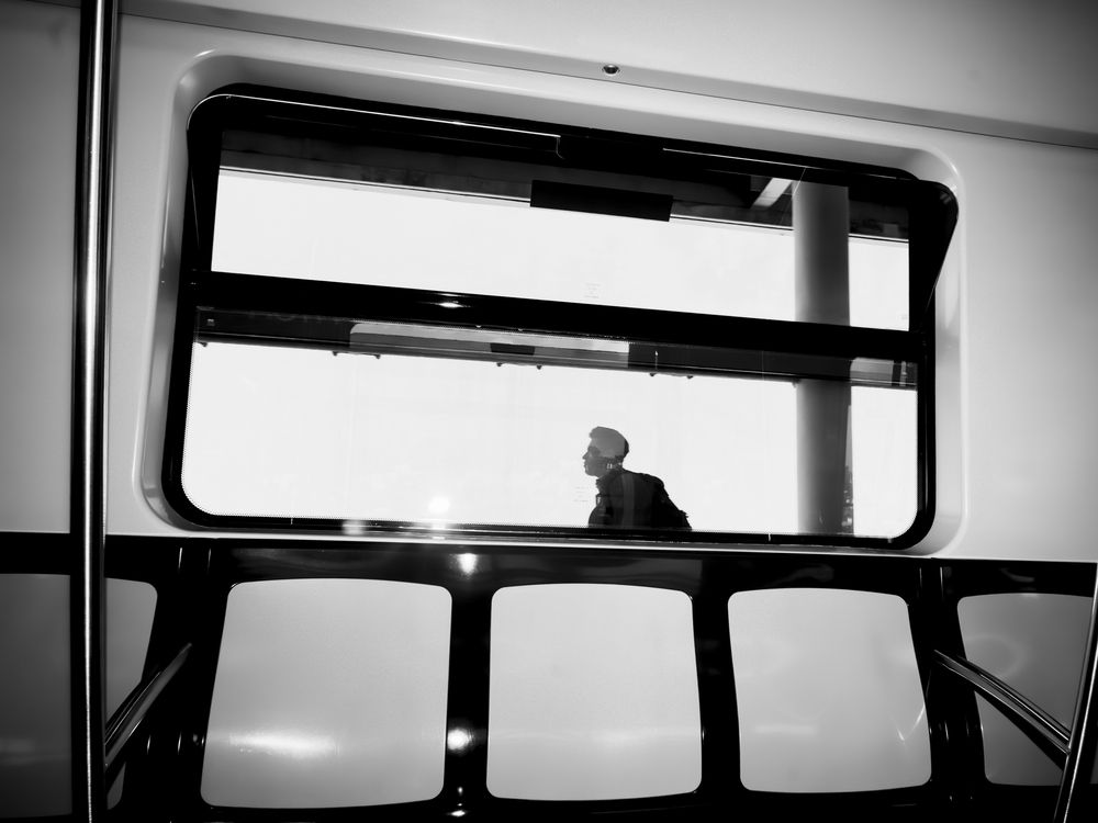 Under the Invisible Light: Infrared Portraits of the Metro (9)