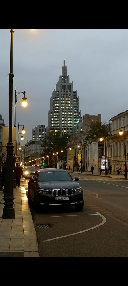 Вечерний город. (7)