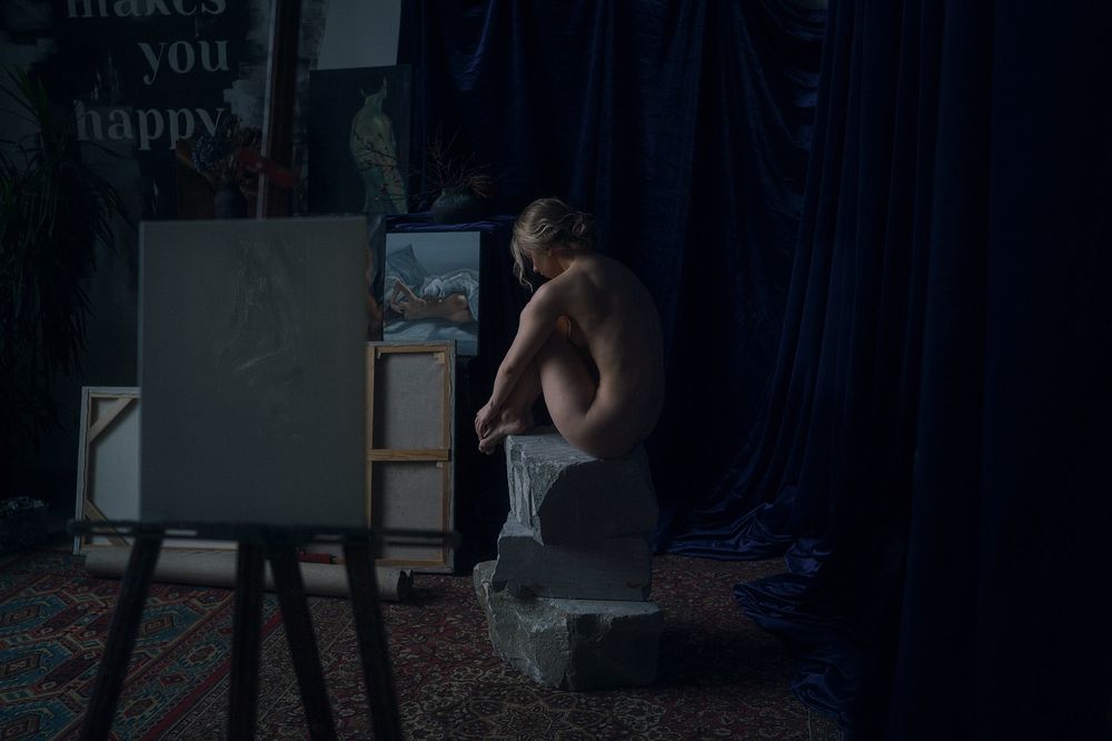 In the artist's studio (6)