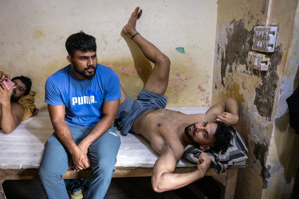 The Wrestling School in Delhi (3)
