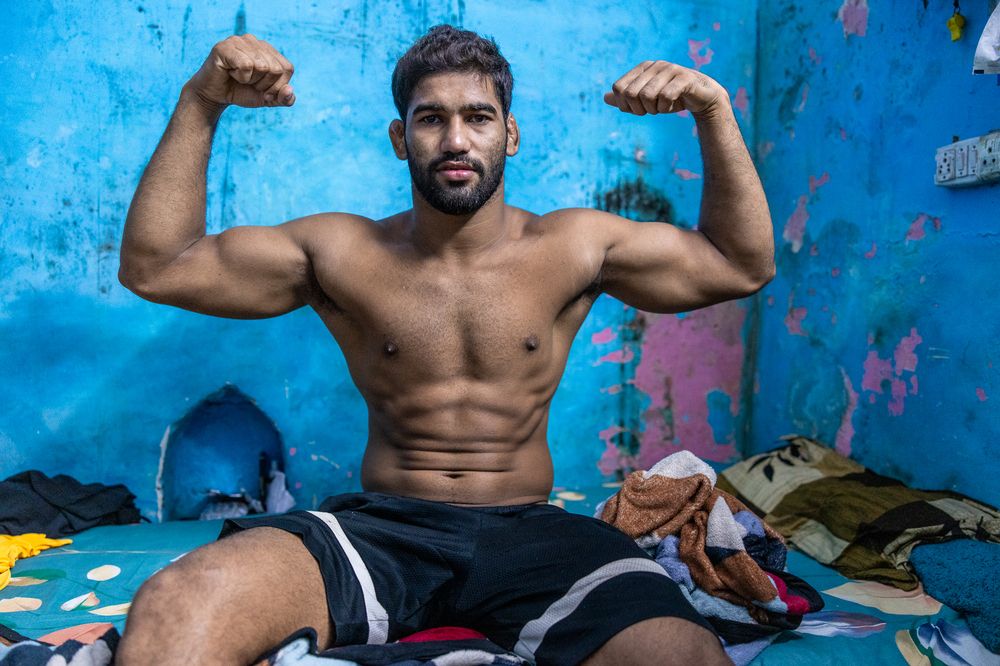 The Wrestling School in Delhi (4)