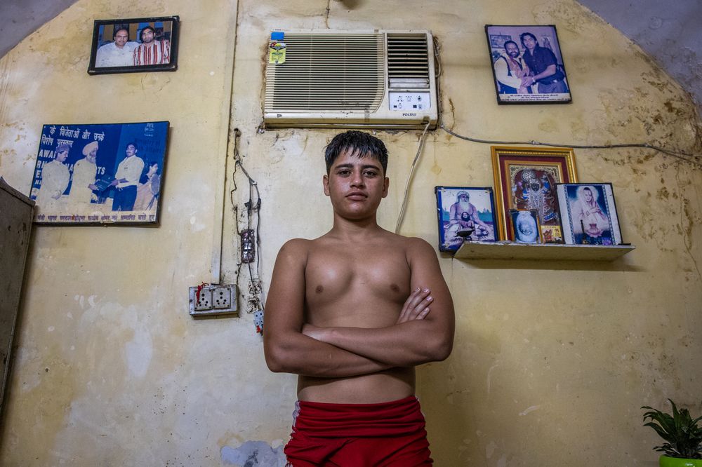 The Wrestling School in Delhi (5)