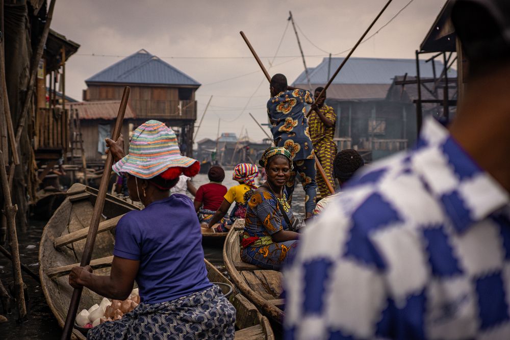 life in Makoko\'s floating slum, venice of Nigeria (2)