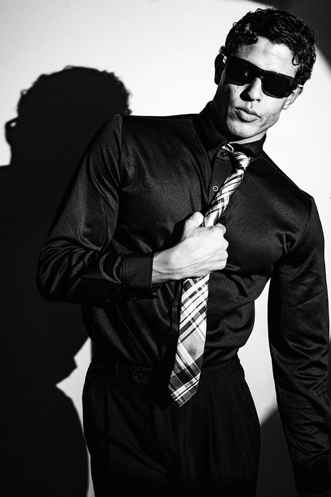 Moroccan male model studio portraits in Madrid Spain 1 (9)
