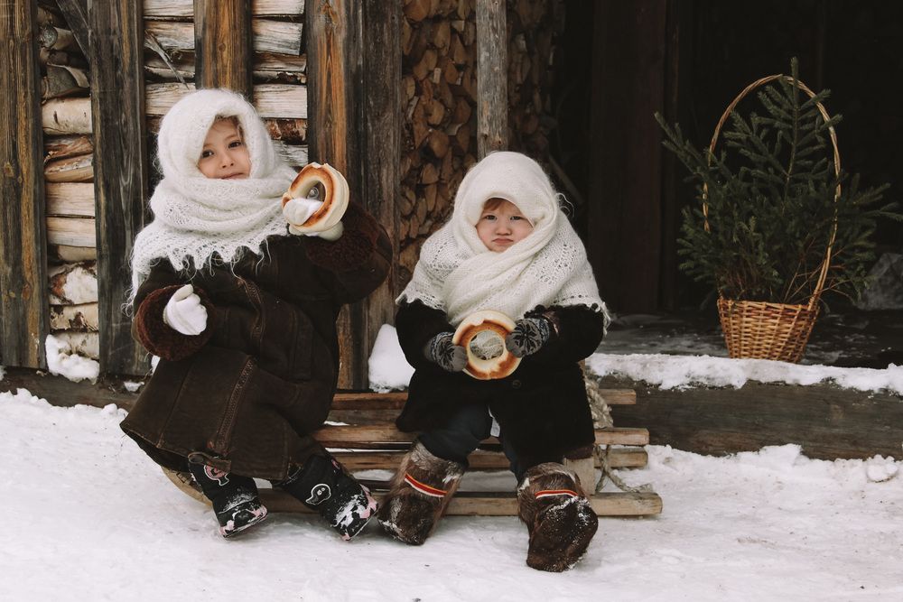 Зима в деревне (3)