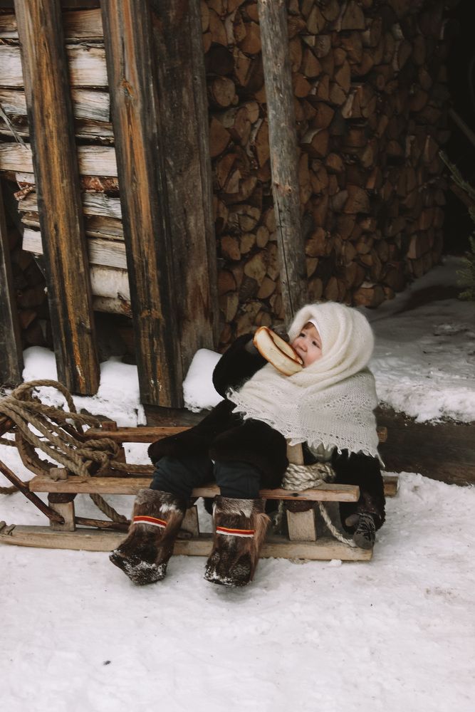 Зима в деревне (5)