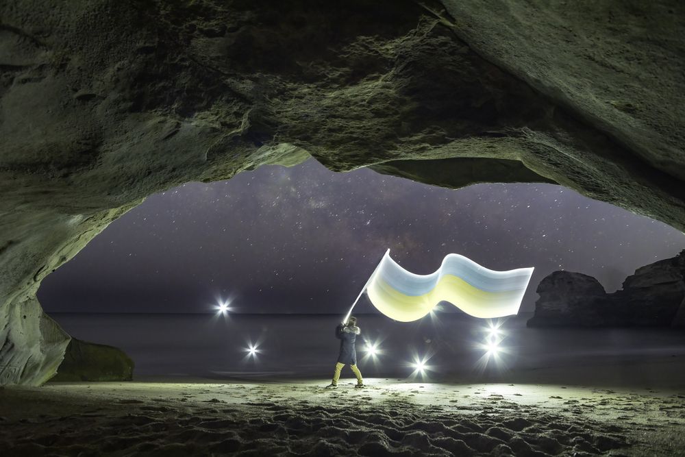 Light Painting Landscape (3)
