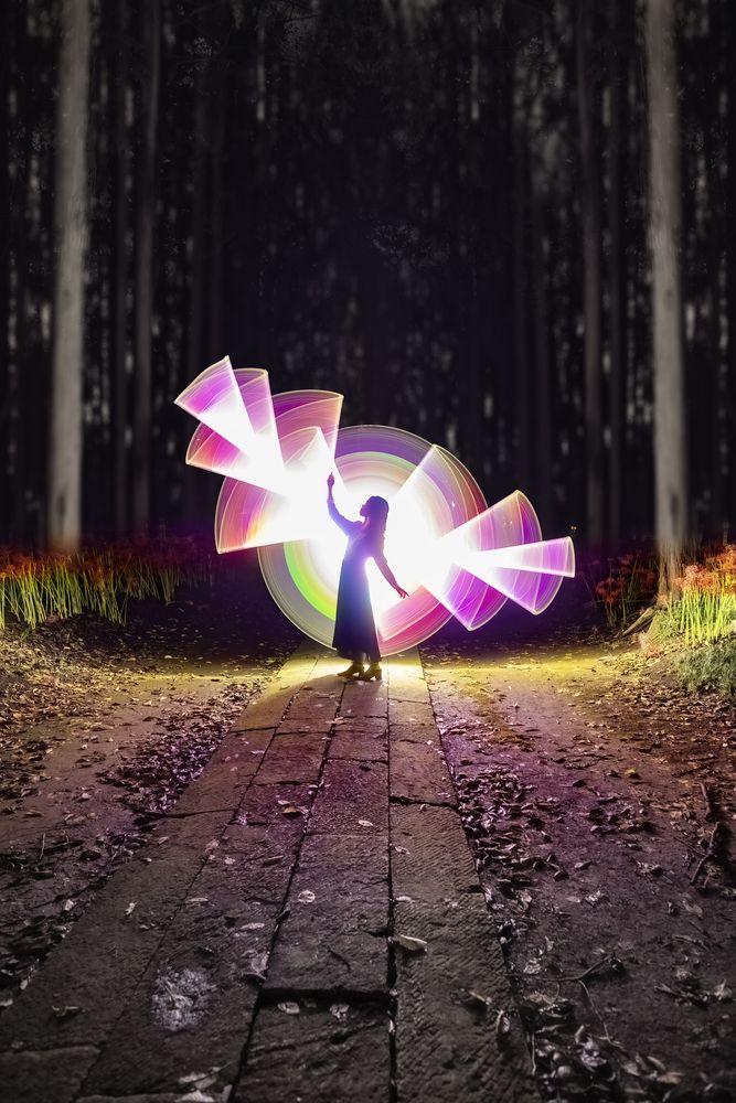 Light Painting Landscape (6)