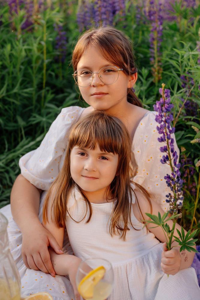 В люпинах (4)