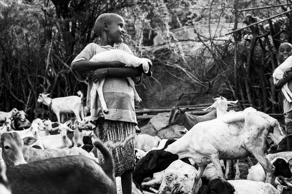 KENYA | Children and their little goats (5)