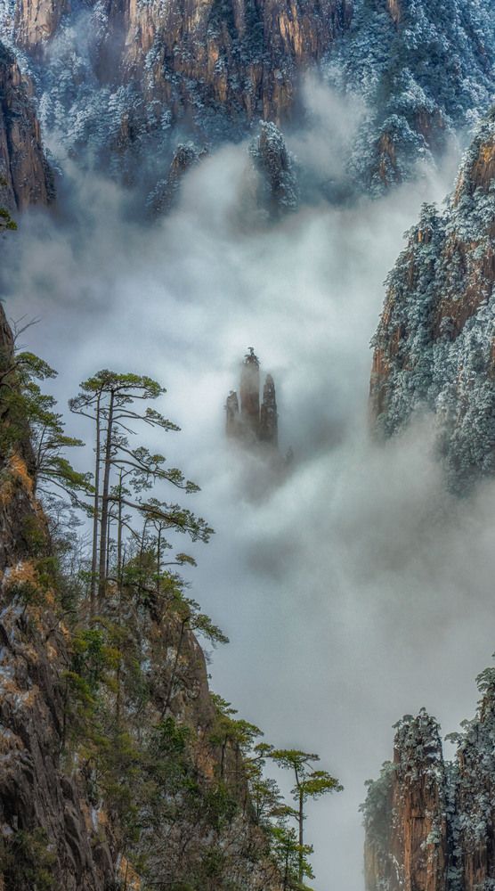 冬韵黄山·云起时 (3)