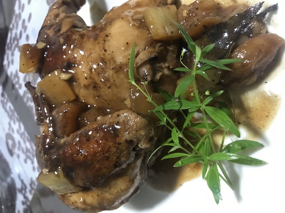 Pineapple chicken glazes