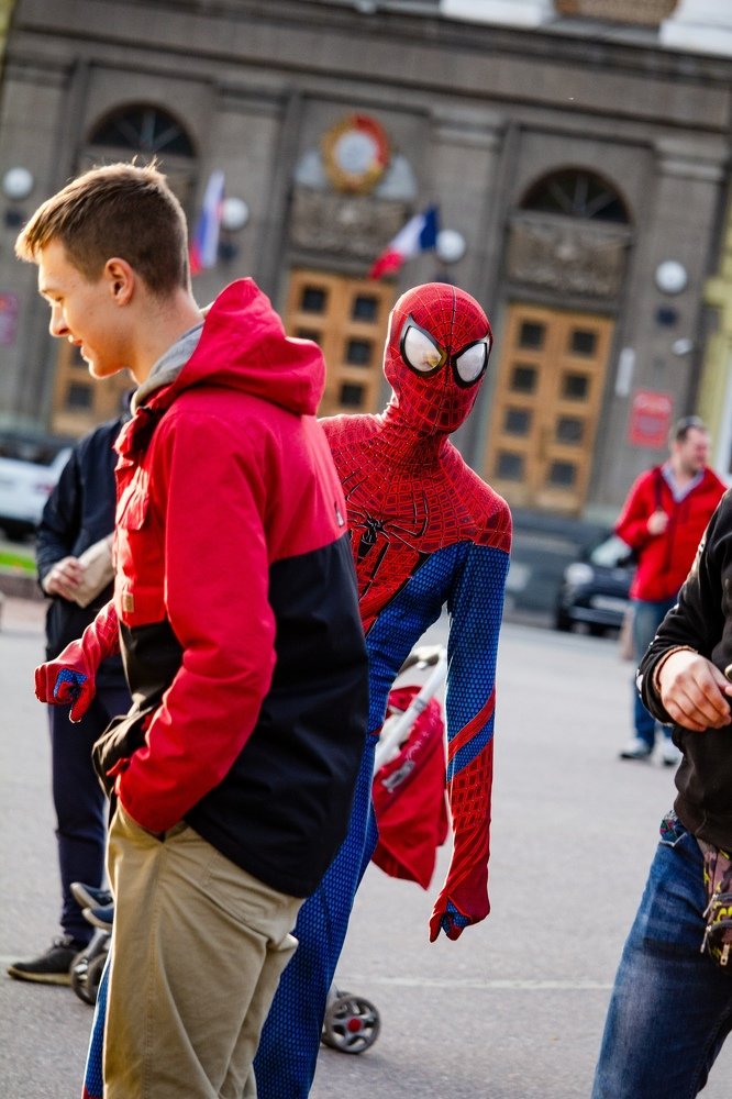 Человек-паук!