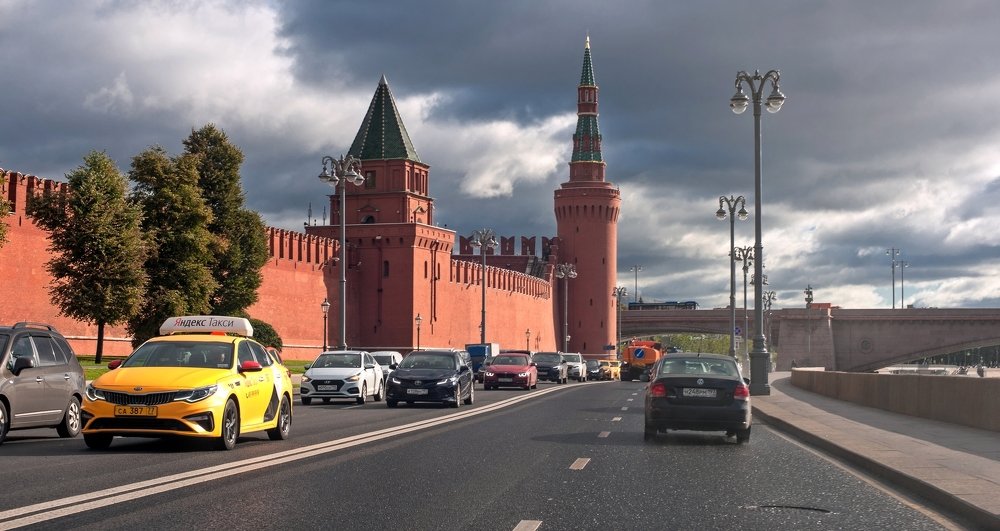 Along The Moscow Kremlin