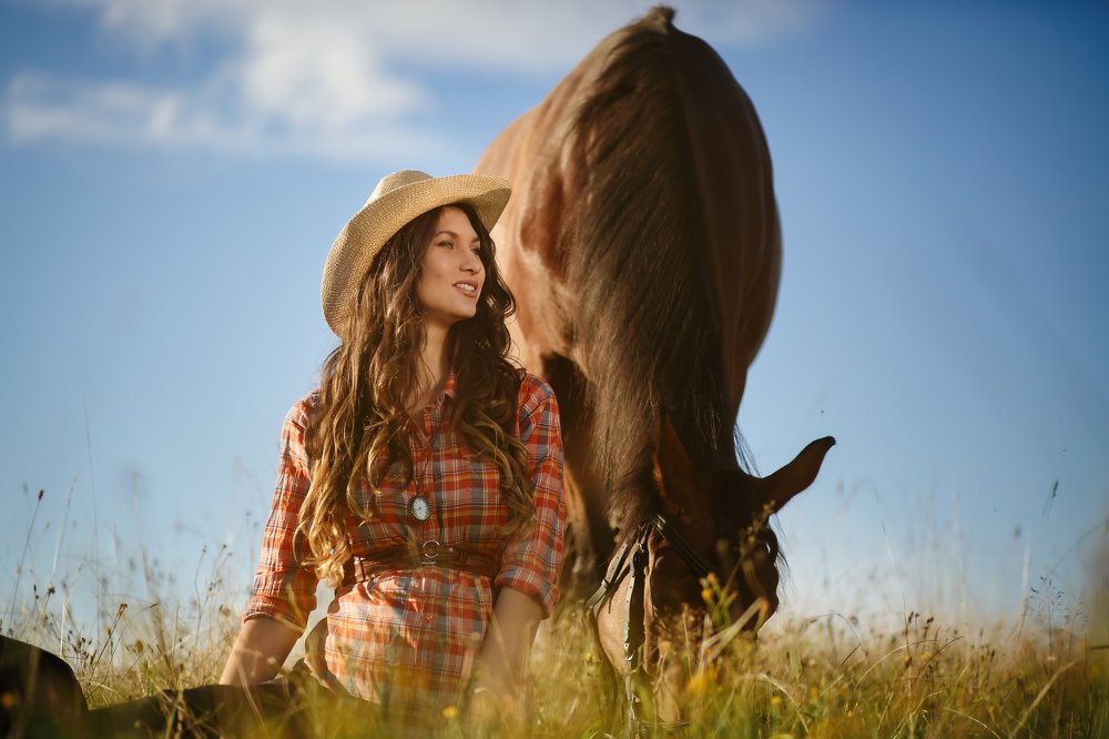 Лошадь по имени Эльза.