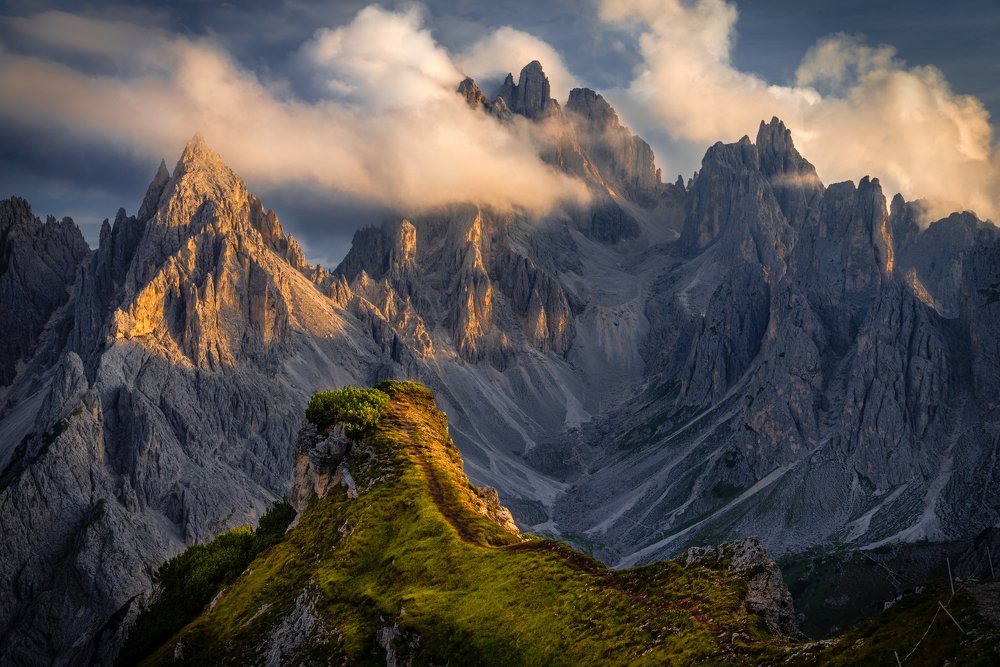 Sunset over the Cadini di Misurina