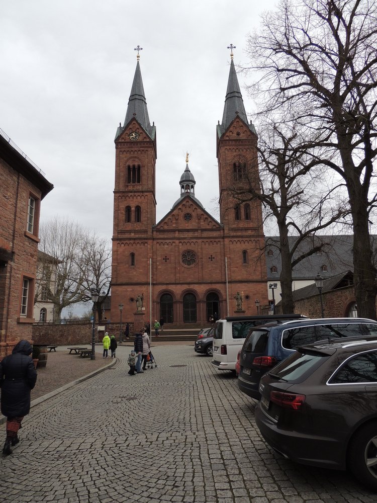 Германия. Зелигенштадт. Дорога к храму.