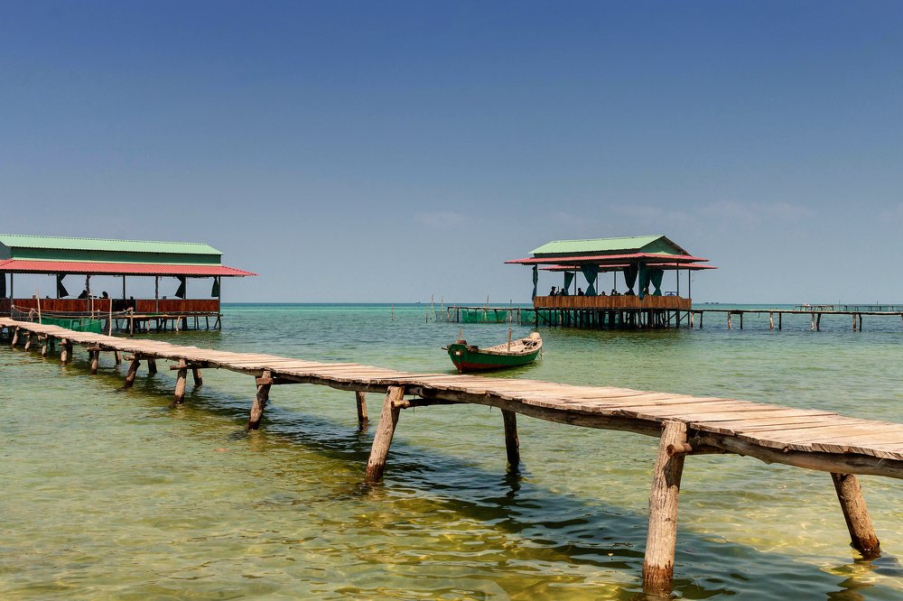 Рыбацкая деревня. Вьетнам.