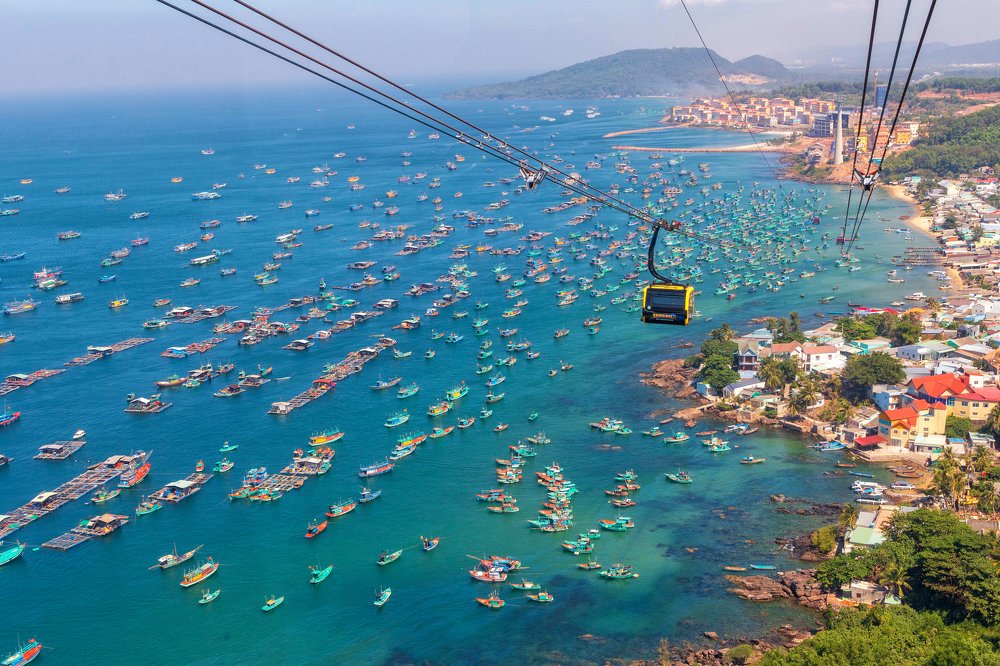 Рынок на воде. Вьетнам.