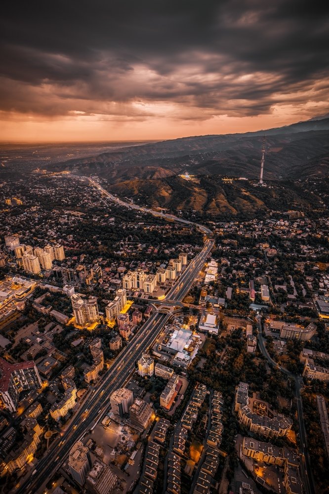 Медный закат на Кок-Тюбе