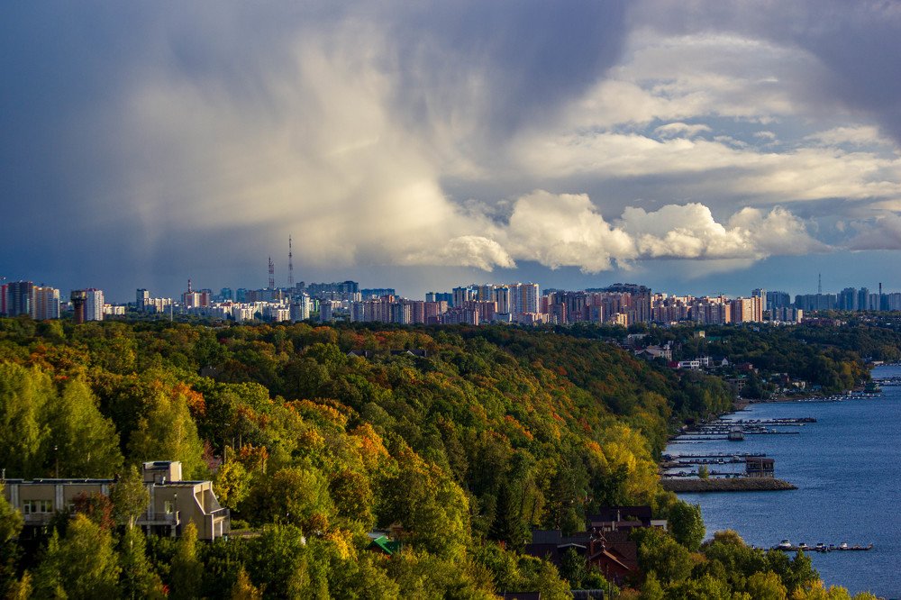 Волжский пейзаж