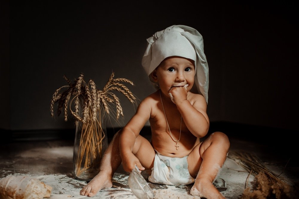 Малышка повар