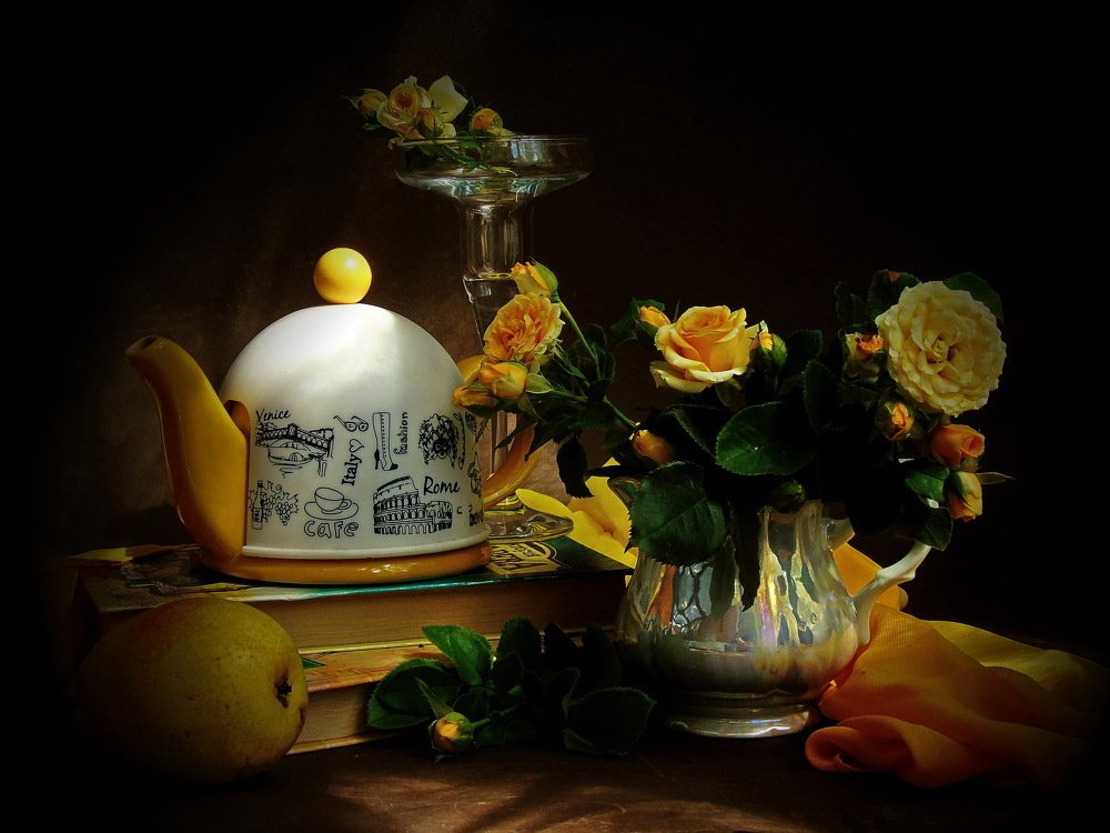 Желтые розы