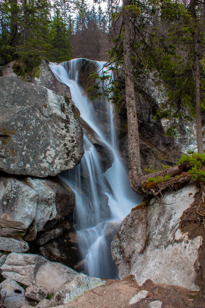 Studenovocké vodopády-Vysoké Tatry.