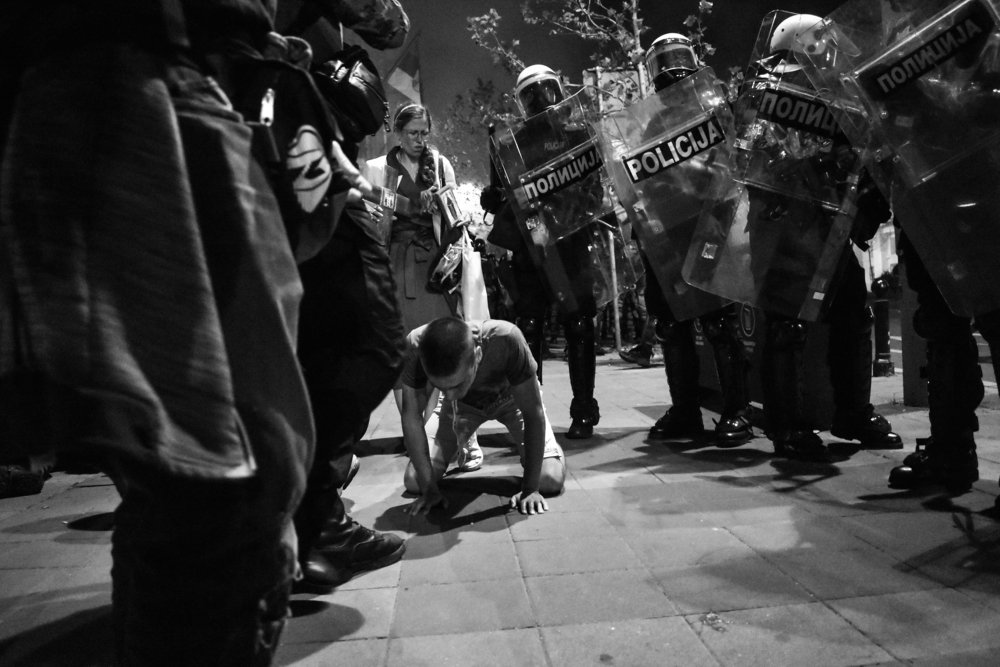 Protests in Belgrade July 2020