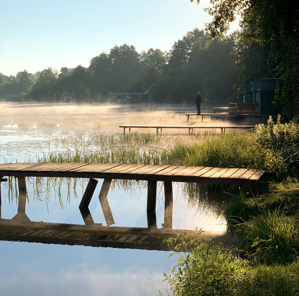 Туманное утро/Foggy morning.
