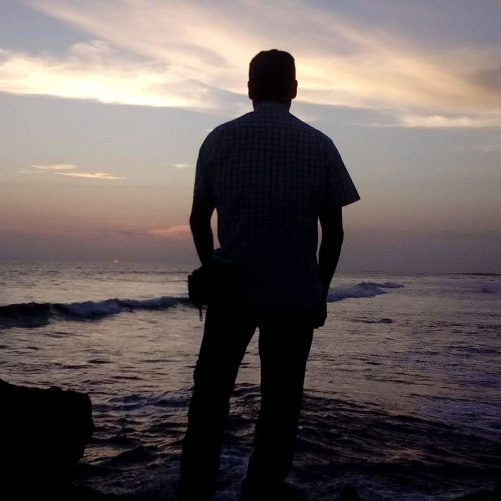 Atardecer entre Cielo y Mar