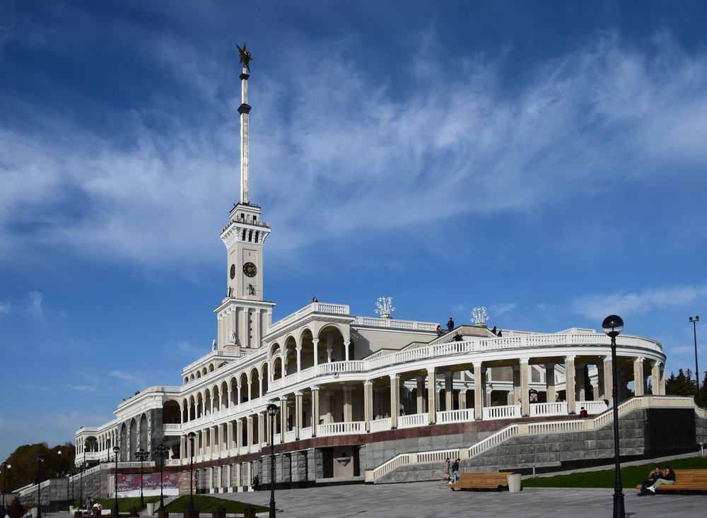 Москва. Северный речной вокзал.