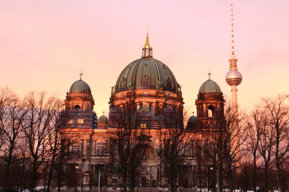 Dusk over Berliner Dom