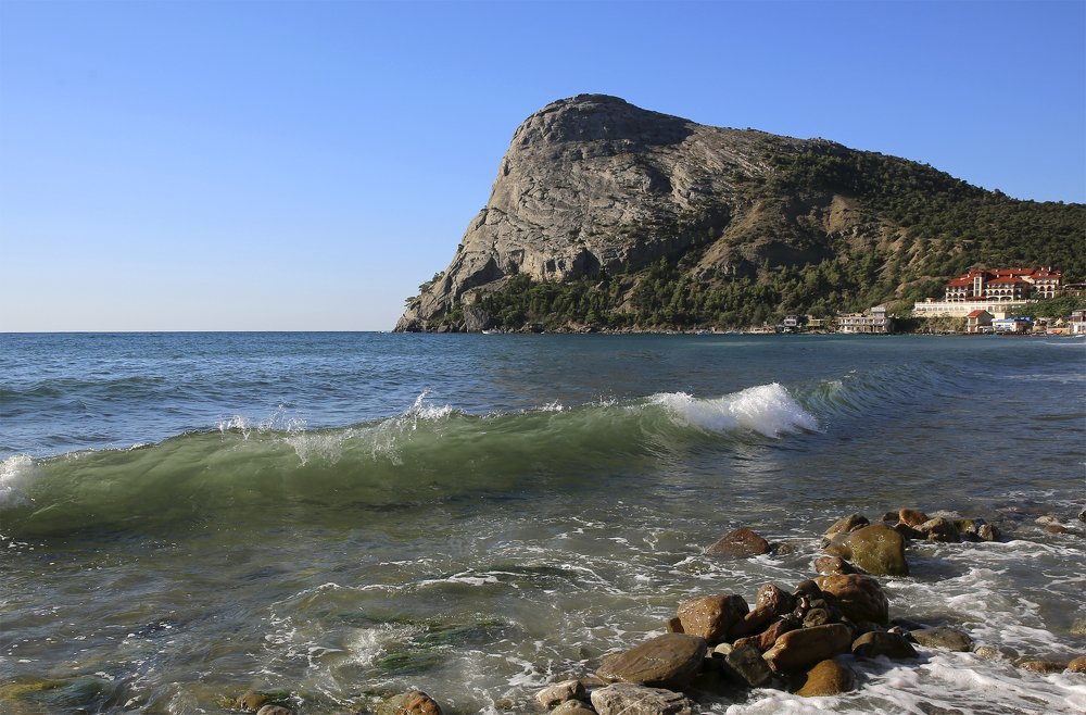 Зеленая бухта.